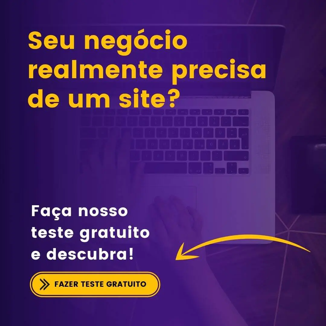 negócio precisa de um site